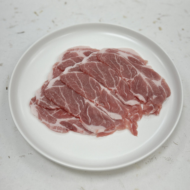 우아가든 강력추천 한돈 생대패 목살 300g 600g / 삼겹살 목살 돼지갈비 앞다리살 찌개용 캠핑 항정살 제육볶음, 대패생목살, 1개