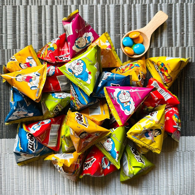 도라에몽 팝잇초코볼 개별포장 행사 나눔 전도초콜릿, 6g, 146개, 492555222555