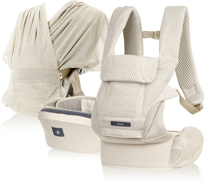 포그내 맥스 올인원 아기띠, 미디엄 그레이