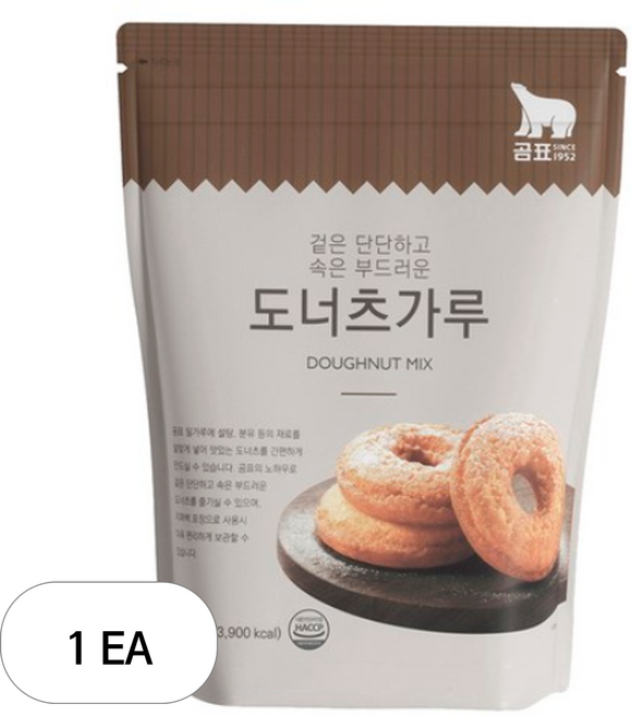 곰표 도너츠가루, 1kg, 1개