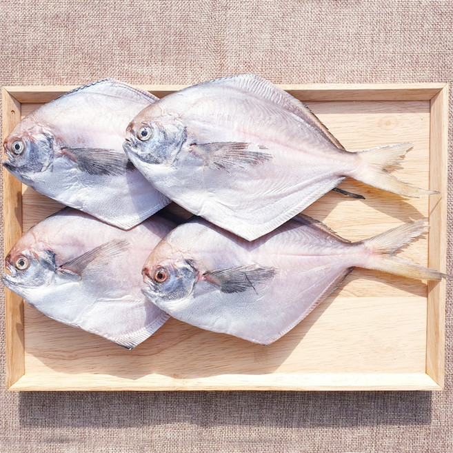 삼천포 용궁수산시장 반건조생선 가정용상품 모듬, 병어 4~6미, 1개