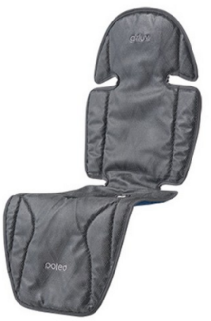 폴레드 에어러브 3 오레오 통풍시트, Charcoal Gray 차콜그레이, 2개