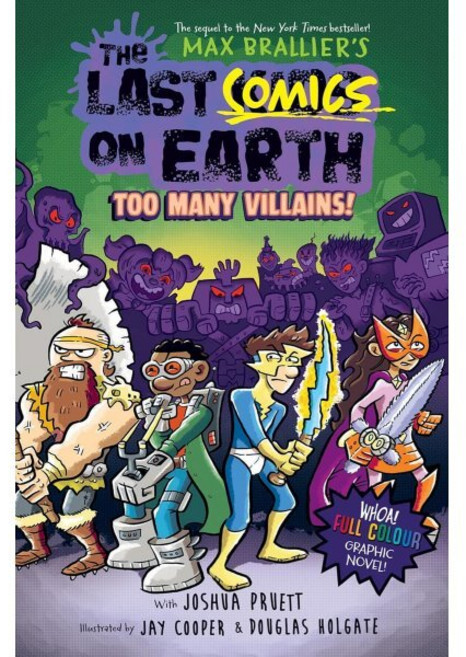 The Last Comics on Earth #02 : Too Many Villains!, HarperCollins Publishers