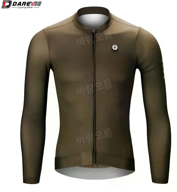 사이클링 저지 긴팔 슬림핏 MTB 로드 라이딩 의류
