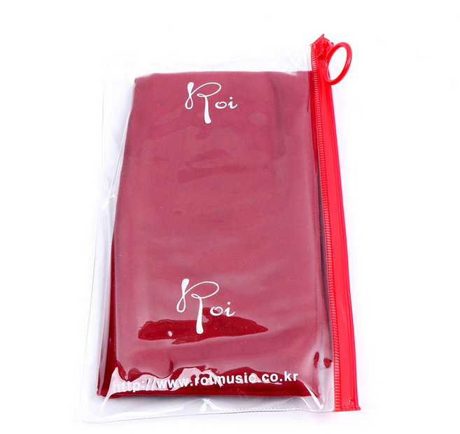 국산 고급 초극세사 현악기 관악기 클리너 융 수건 소형 40cm x 40cm, 와인 소형, 1개