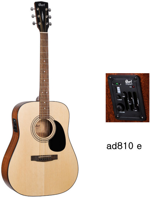 cort ad810e 통기타 어쿠스틱 eq장착 앰프연결가능, 1개