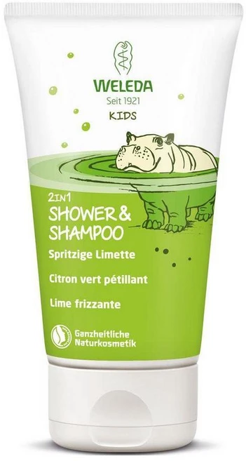 벨레다 키즈 2in1 샤워&샴푸 라임 150ml, 1개 - 쿠팡