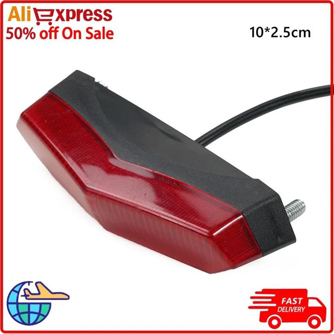 전기 자전거 후미등 LED 경고 스쿠터 24-60V, 01 CHINA