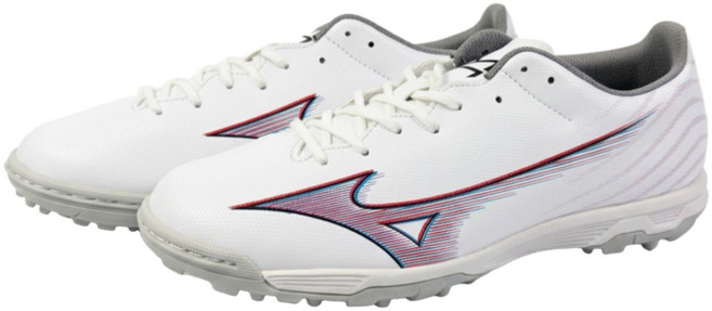 국내 정품 미즈노 풋살화 셀렉트 화이트 레드 남여공용 축구화 인조잔디용 GUNS 사은품 제공