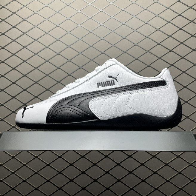 푸마 스피드캣 레더 스니커즈 화이트 블랙 401603 02