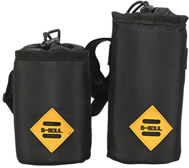 자전거 보온 폴리에스터 물병 가방, 1개, M