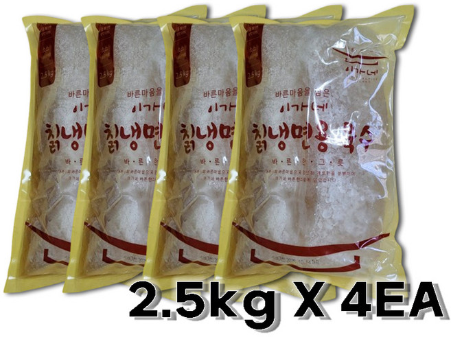 이가네 칡냉면 육수(벌크) 2.5kgx4개입, 1개, 2.5kg