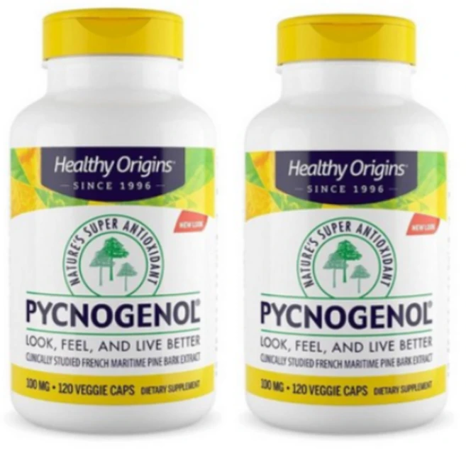 항산화 PYCNOGENOL 100mg, 120정, 3개 - 쿠팡