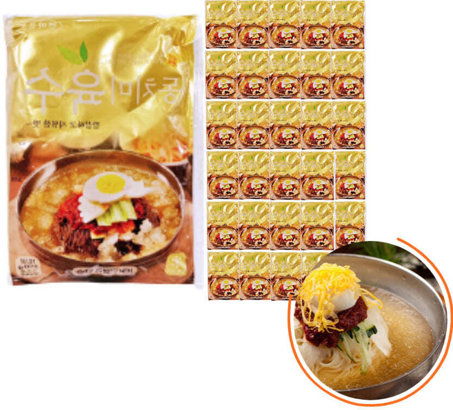 업소용 동치미 육수 소고기맛 350gx30 대용량 냉면 물냉 묵사발 막국수 메밀 오이냉국 초계탕 가게 분식집, 350g