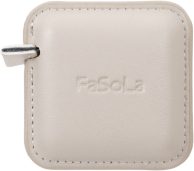 FaSoLa 皮革捲尺 150cm 自動伸縮 雙面刻度 公分/英吋 服裝設計 手工藝, 1件