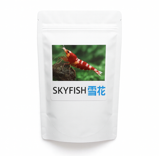 스카이피쉬 쉬림프 설화 사료, 50g, 1개