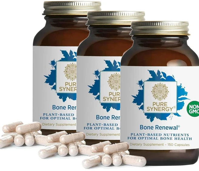 퓨어시너지 본 리뉴얼 칼슘 비타민 D3 K2 마그네슘 보론 캡슐 PURE SYNERGY Bone Renewal, 3개, 150정 - 쿠팡