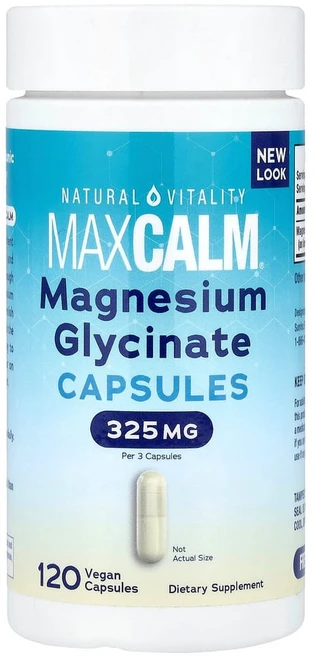 네츄럴바이탈리티 CALM 마그네슘 캡슐 120정, PTG04399, 1개 - 쿠팡