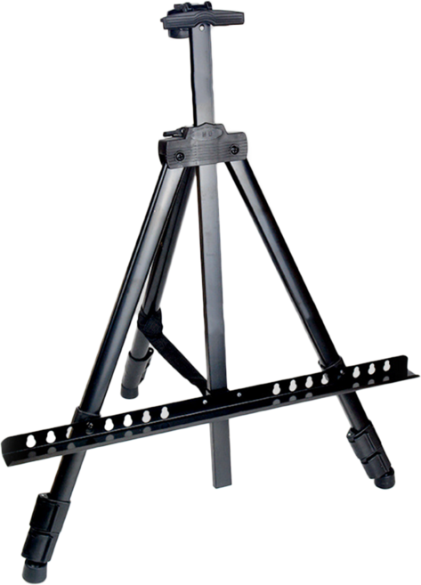 까마느 접이식 대형 휴대용 경량 철제 이젤 화판