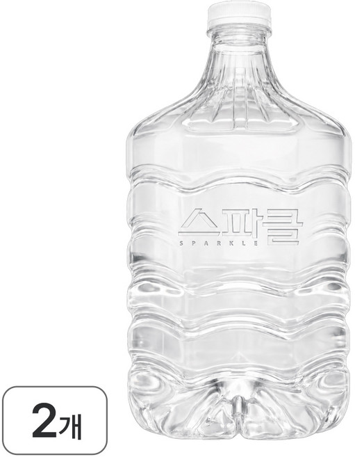 스파클 생수 무라벨, 2개, 12L