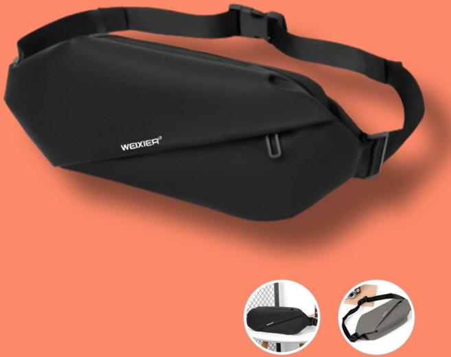 남자 옆으로 메는 가방 슬링백 휴대용