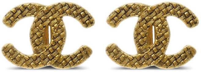 샤넬 중고 1990-2000s CC 이어링