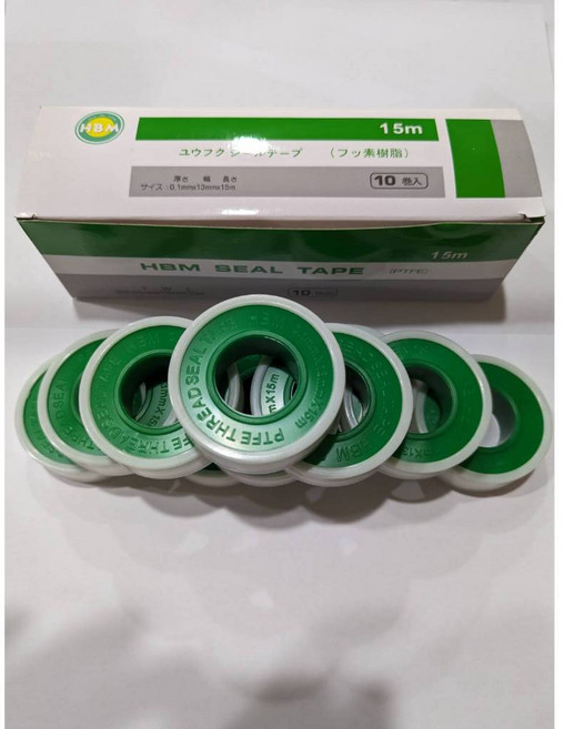 HBM PTFE 止洩帶 15m, 1個
