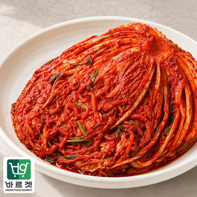 전라도전통함평김치 포기김치3kg 국내산재료 당일제조 바르겟, 1개, 3kg