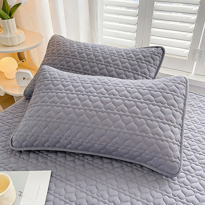 즈이리빙 방수 퀼팅 베개커버 항균 오염 방지 2P