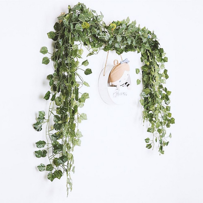 인조넝쿨 인테리어 조화 넝쿨조화 10줄 DD-11968JWT9543EA, 1개, 본상품선택