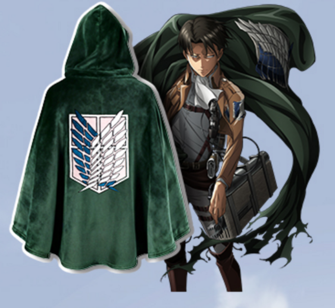 프랭크버거 진격의거인 망토, 1개, 그린