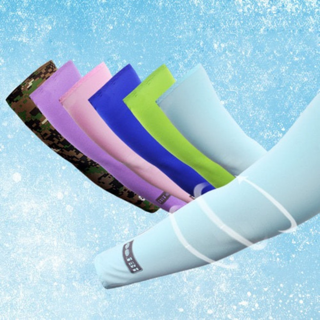 에버파인 아이스 쿨 토시 자외선 차단 uv차단 랜덤 10p, 10개, 스카이,블루,핑크,퍼플,그린,밀리터리 랜덤