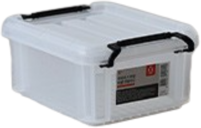 아이리스 하이엔드 버클 리빙박스 BL시리즈, 투명, 1.5L, 6개