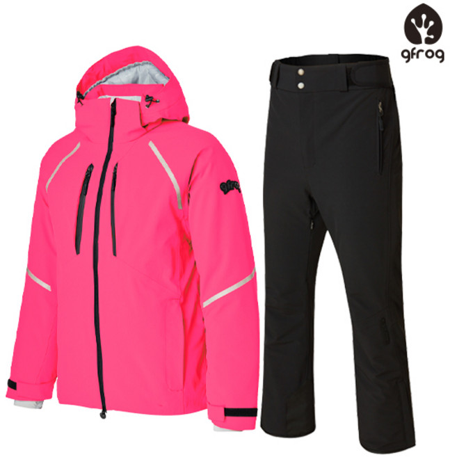 지프로그 스키복 무브먼트 브리튼 세트 N핑크