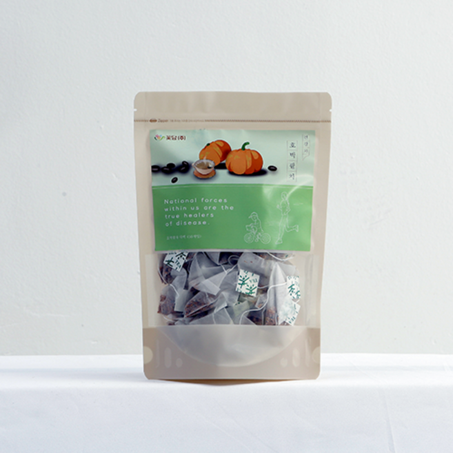 카페꽃담 친환경 삼각 티백차 30개입 50개입, 호박팥차, 50티백, 1개, 1.5g