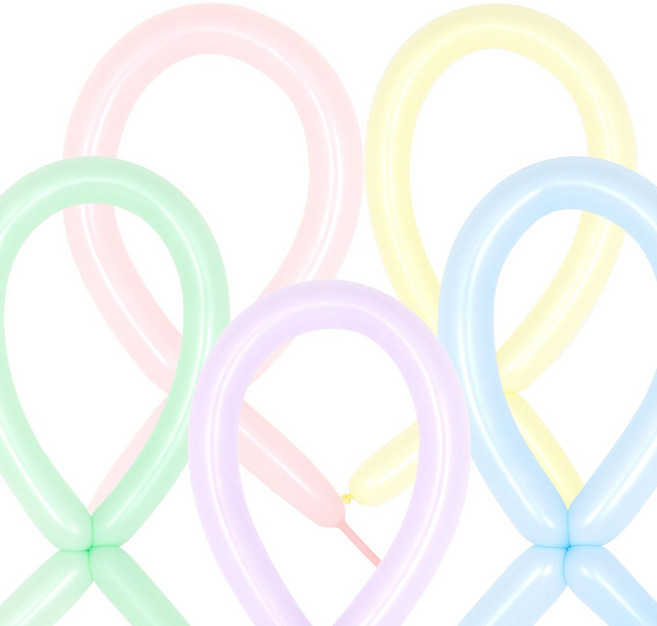 파티짱 요술 풍선 260 국산 100개 네오텍스 재미벌룬, 네오텍스 요술풍선 매트혼합 (100개입)