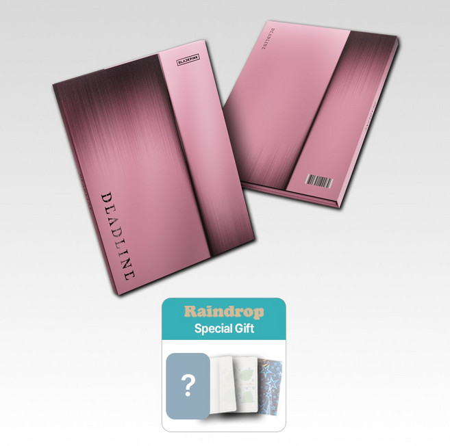 [공식특전포카1+버전선택] 블랙핑크 앨범 미니3집 DEADLINE 일반반, PINK