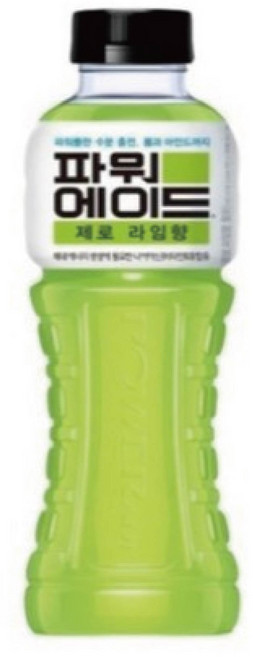 파워에이드 제로 라임향, 600ml, 10개