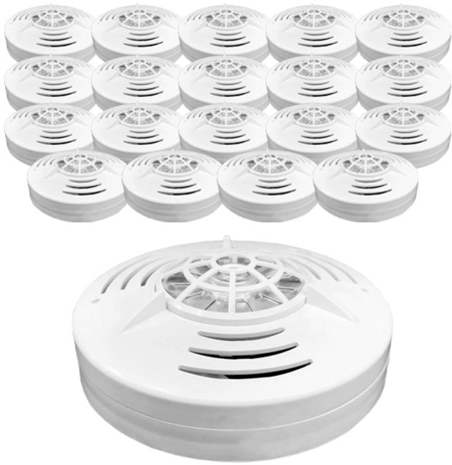 한국소방자재 정온식 감지기 20개, 혼합색상