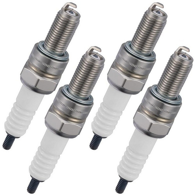 BDFHYK 6422 스파크 플러그 Aprilia와 호환 가능 볼보용 스즈키용 가와사키와 야마하용 범용 오토바이 교체품 BPR7HS용 4개 세트 224572 847087954