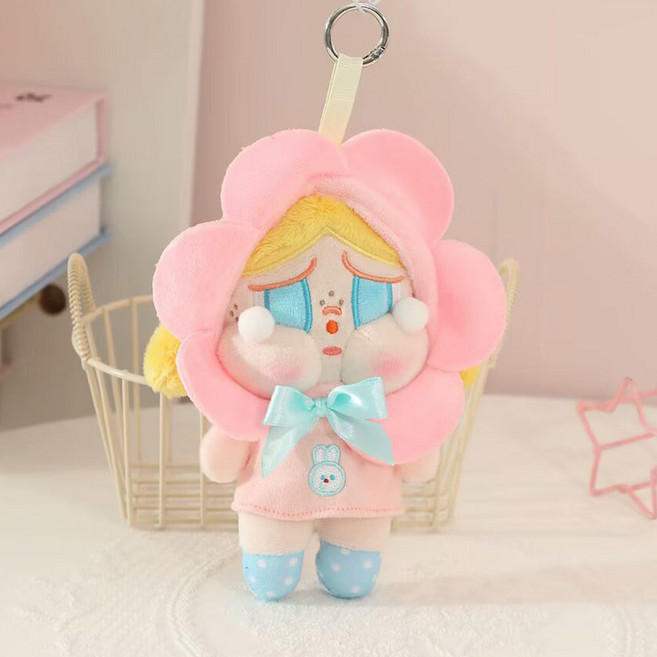 창의적이고 귀여운 대형 쿠션 등받이 쿠션 차량용 베개 푹신한 허리 및 목 보호대, 분류 참조, 울고 있는 아기 인형 펜던트 16*10CM/0.07kg