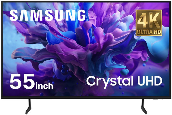삼성전자 Crystal UHD 4K 스마트 TV, 138cm(55인치), 벽걸이형, 방문설치