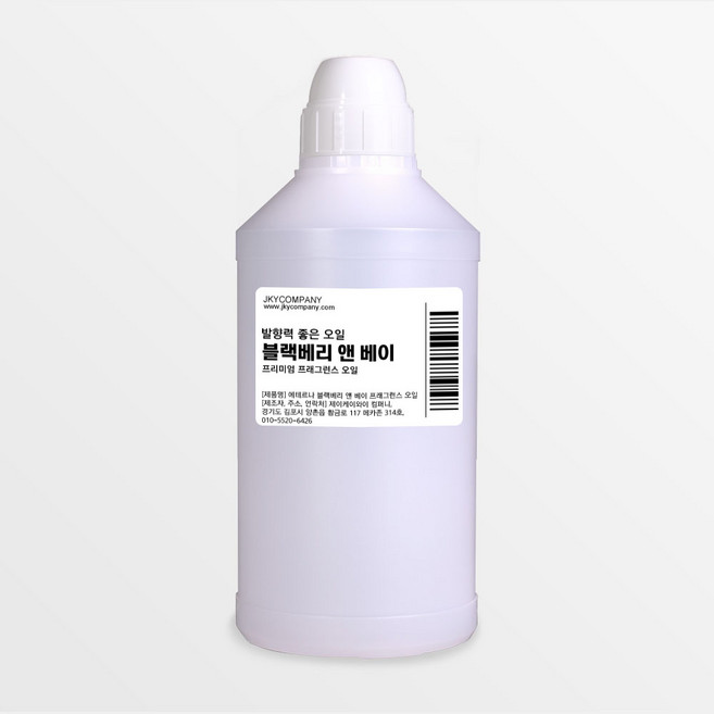 발향력 좋은 프래그런스 오일 원액 500ml, 12.블랙베리 앤 베이, 1개