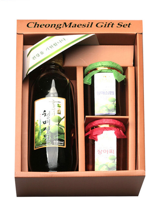 홍쌍리 매실가 매화마을 청매실농원 특6호 매실선물세트, 1, 600ml