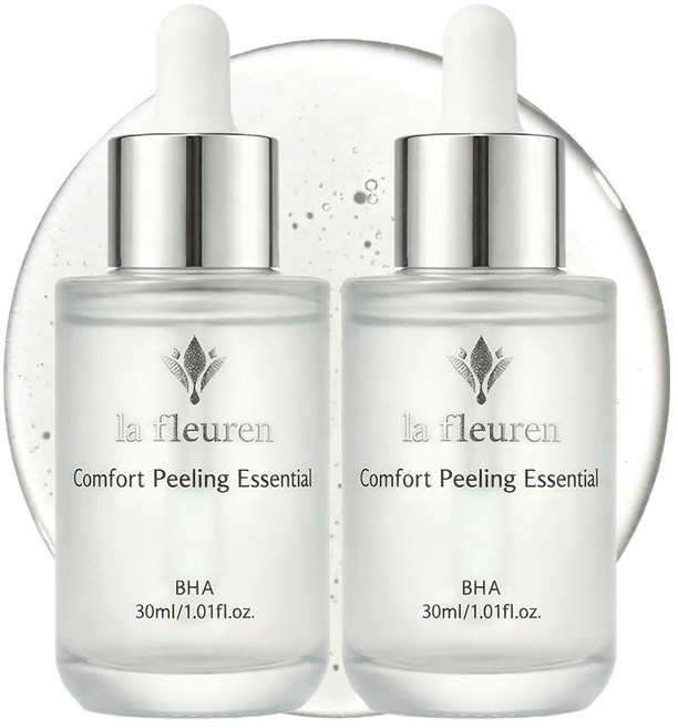 라프레앙 바하 필링 앰플 모공 피지 연화 BHA 얼굴 각질 미백 세럼, 30ml, 2개