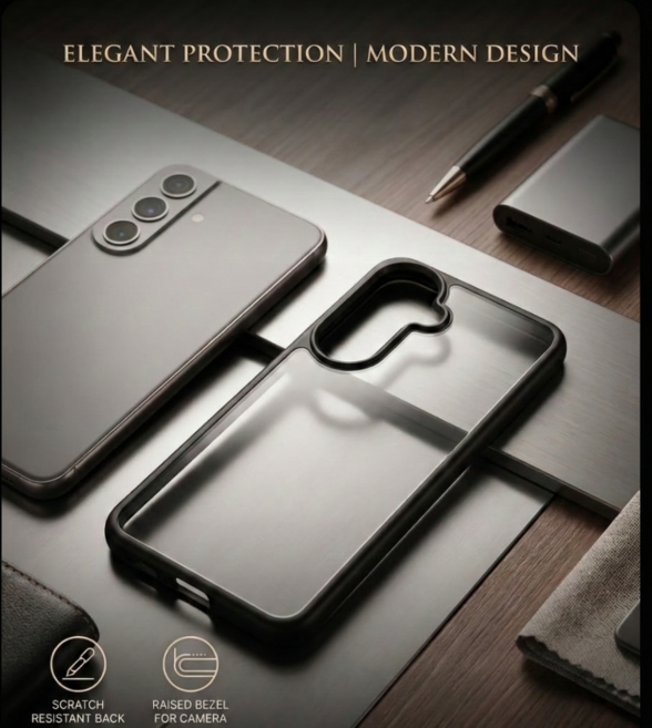 포앤디 고강도 PC 변색방지 범퍼 젤리 핸드폰케이스