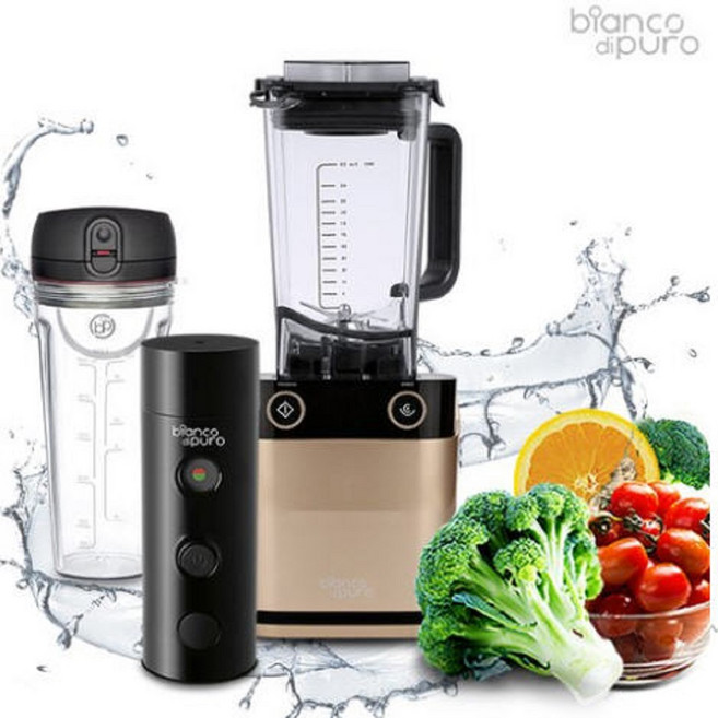 비앙코 볼토 B573S 초고속 블렌더 풀세트 믹서기 (진공펌프포함), 샴페인 골드, 샴페인 골드