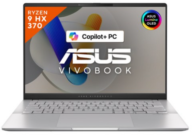 에이수스 2024 비보북 S 14 OLED 라이젠9, 쿨실버, 512GB, 24GB, Free DOS, M5406WA-QD165