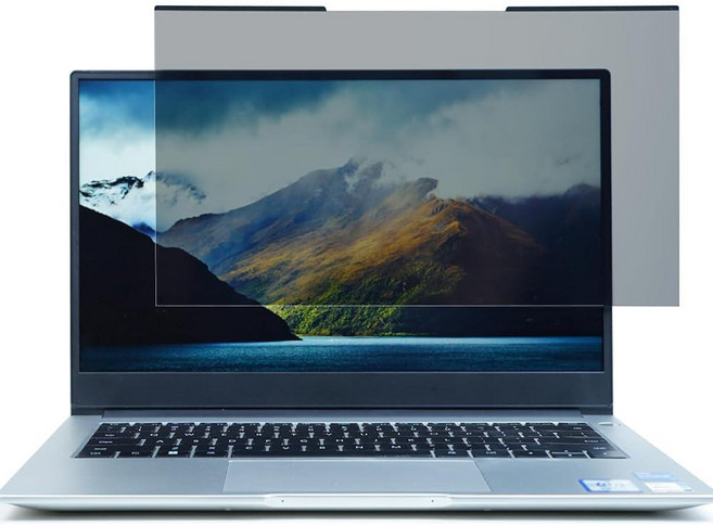 ZOEGAA 프라이버시 스크린 맥북 에어 13인치(2018-2021 M1)/맥북 프로 13인치(2016-2022 M1 M2) 마그네틱 탈착식 블루 라이트 방지 필터 프라, Magnetic 14 inch (16:9)