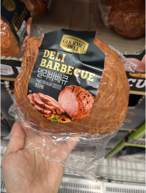 [5개합배가능]코스트코 수제햄 델리바베큐 햄 1kg / 아이스팩 무료 포장, 1개